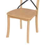 Walker Edison | Ensemble de salle à manger rétro simple 5 pièces avec 4 chaises 