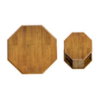 Ensemble de deux tables basses octogonales 