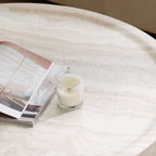 Table basse moderne Walker Edison | Motif marbre imitation