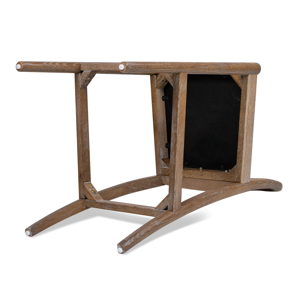 Tabouret de bar Panama Boucle 30,5' à dossier incurvé en rotin, lot de 2 