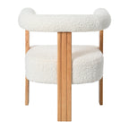 Walker Edison | Fauteuil d'appoint en forme de tonneau Boucle 