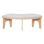 Walker Edison | Charmant ensemble de salle à manger rustique rond 5 pièces avec chaises et banc incurvé 