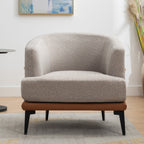 Fauteuil d'appoint moderne bicolore Walker Edison |
