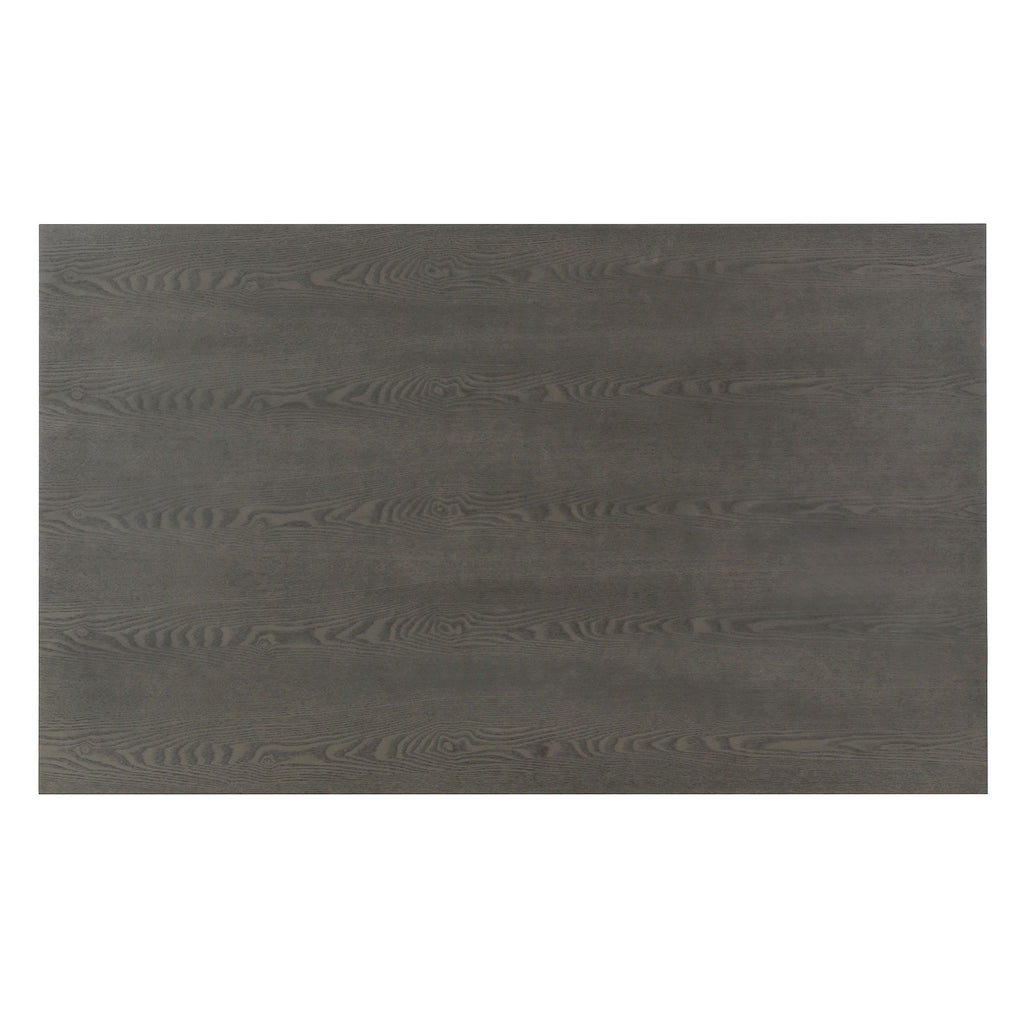 Walker Edison | Ensemble table et chaises rétro en bois 7 pièces pour 6 personnes, 152 cm, avec chaises rembourrées 