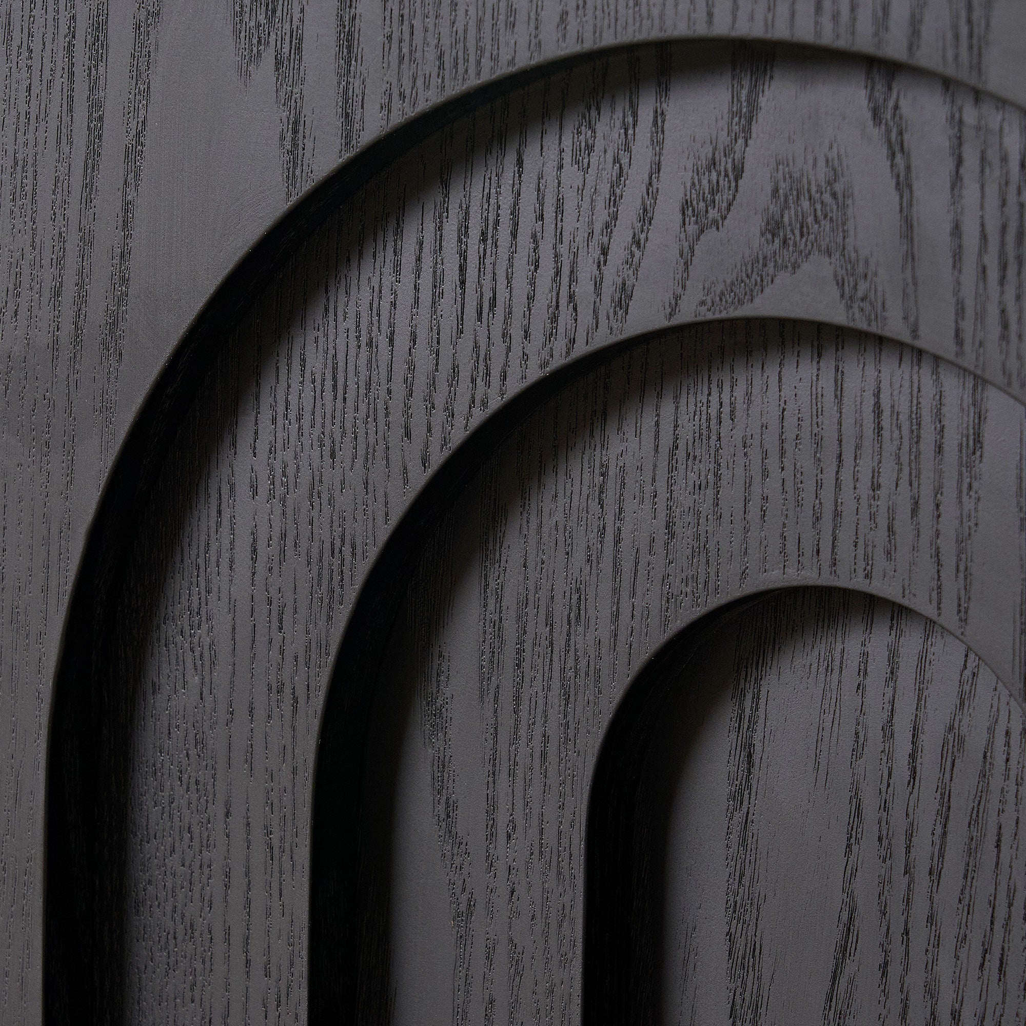 Walker Edison | Table d'appoint carrée Curve Design 