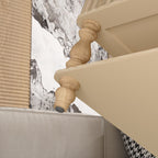 Walker Edison | Table basse traditionnelle cannelée à plateau relevable