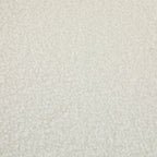 Lot de 2 chaises de salle à manger blanches bouclées avec dossier coussin et structure en bois massif