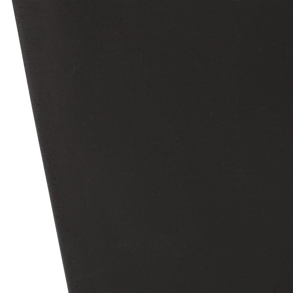 Walker Edison | Jardinière d'extérieur moderne noire