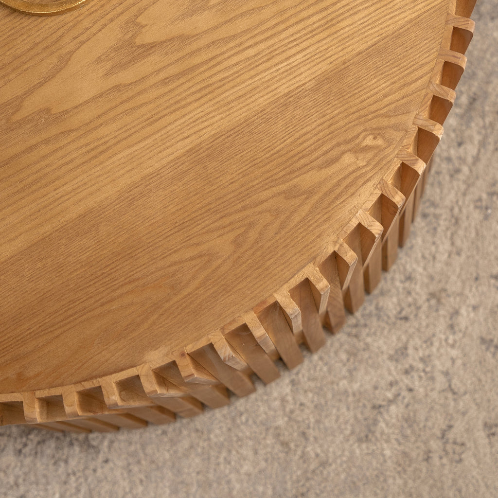 Ensemble de tables basses gigognes texturées Walker Edison