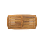 Walker Edison | Ensemble de salle à manger d'extérieur extensible en bois d'acacia avec 6 chaises