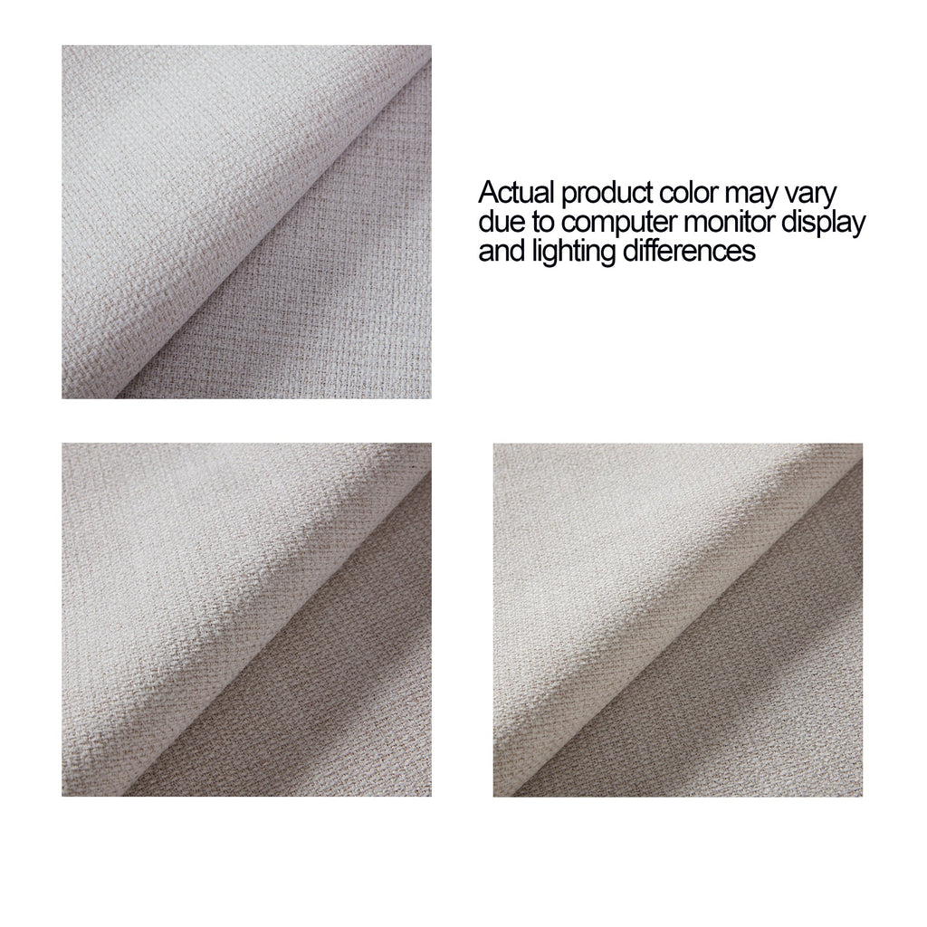 Walker Edison | Lit Shelton 54' Queen capitonné avec tête de lit à oreilles et sommier en bois