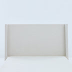 Walker Edison | Lit Shelton 54' Queen capitonné avec tête de lit à oreilles et sommier en bois