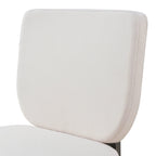 Walker Edison | Ensemble table et chaises rétro en bois 7 pièces pour 6 personnes, 152 cm, avec chaises rembourrées 