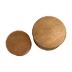 Ensemble de tables basses gigognes texturées Walker Edison