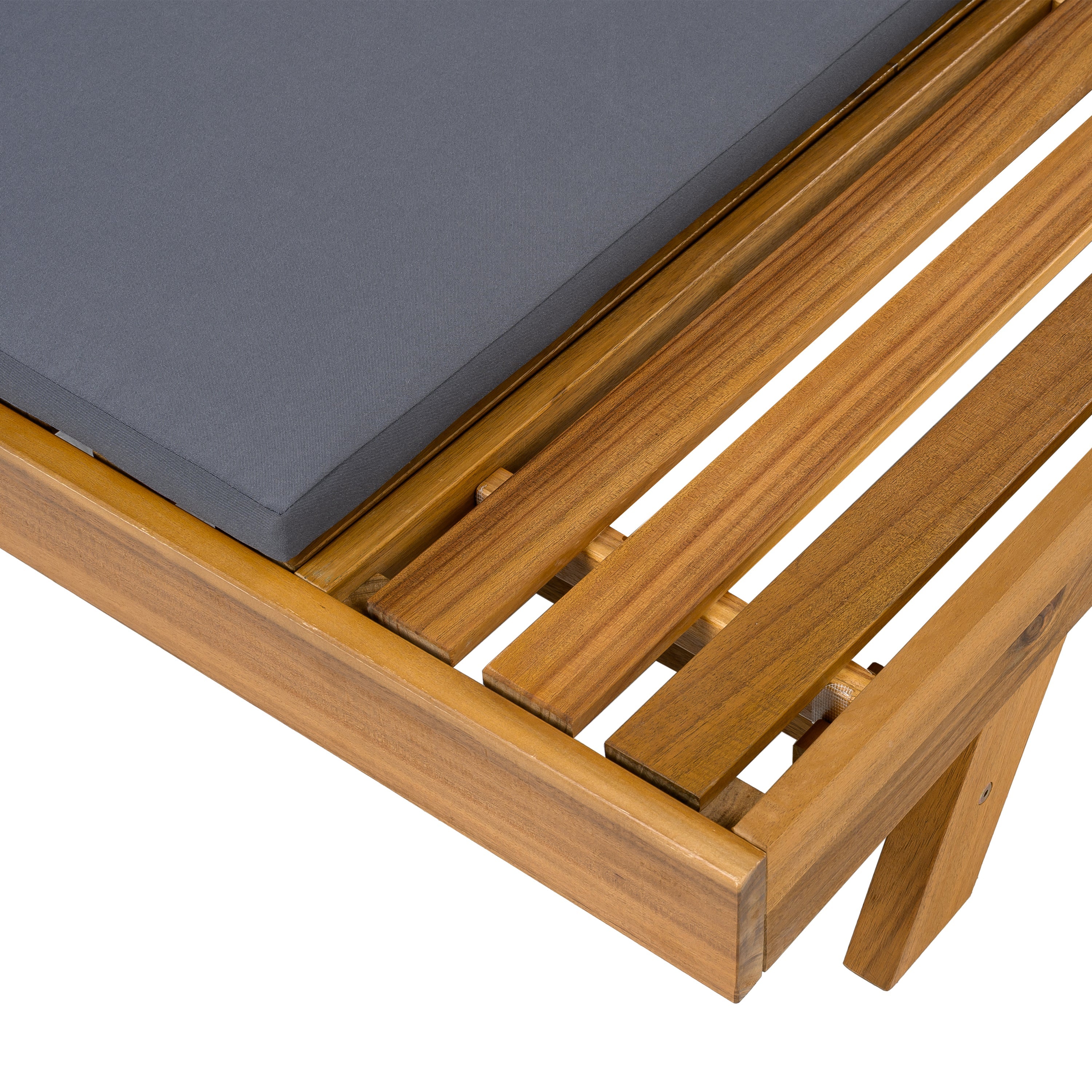 Walker Edison | Bain de soleil en teck