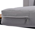 Walker Edison | Lit de jour moderne pour terrasse avec tables d'appoint en bois