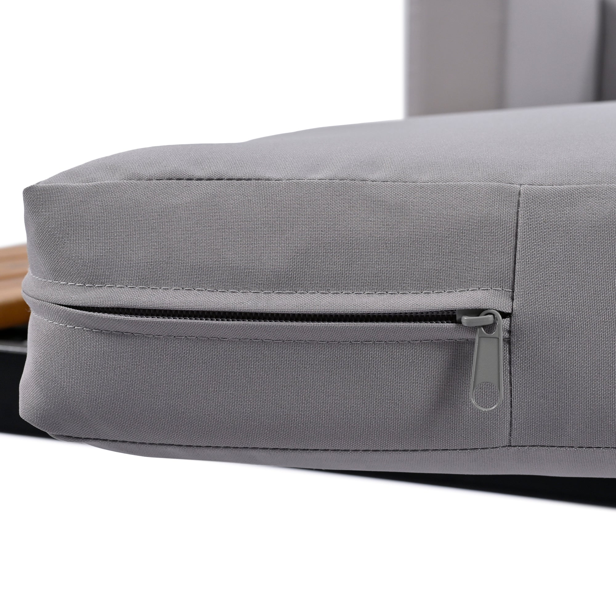 Walker Edison | Lit de jour moderne pour terrasse avec tables d'appoint en bois