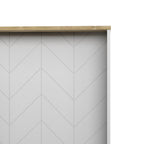 Îlot de cuisine classique et moderne avec plan de travail en bois massif