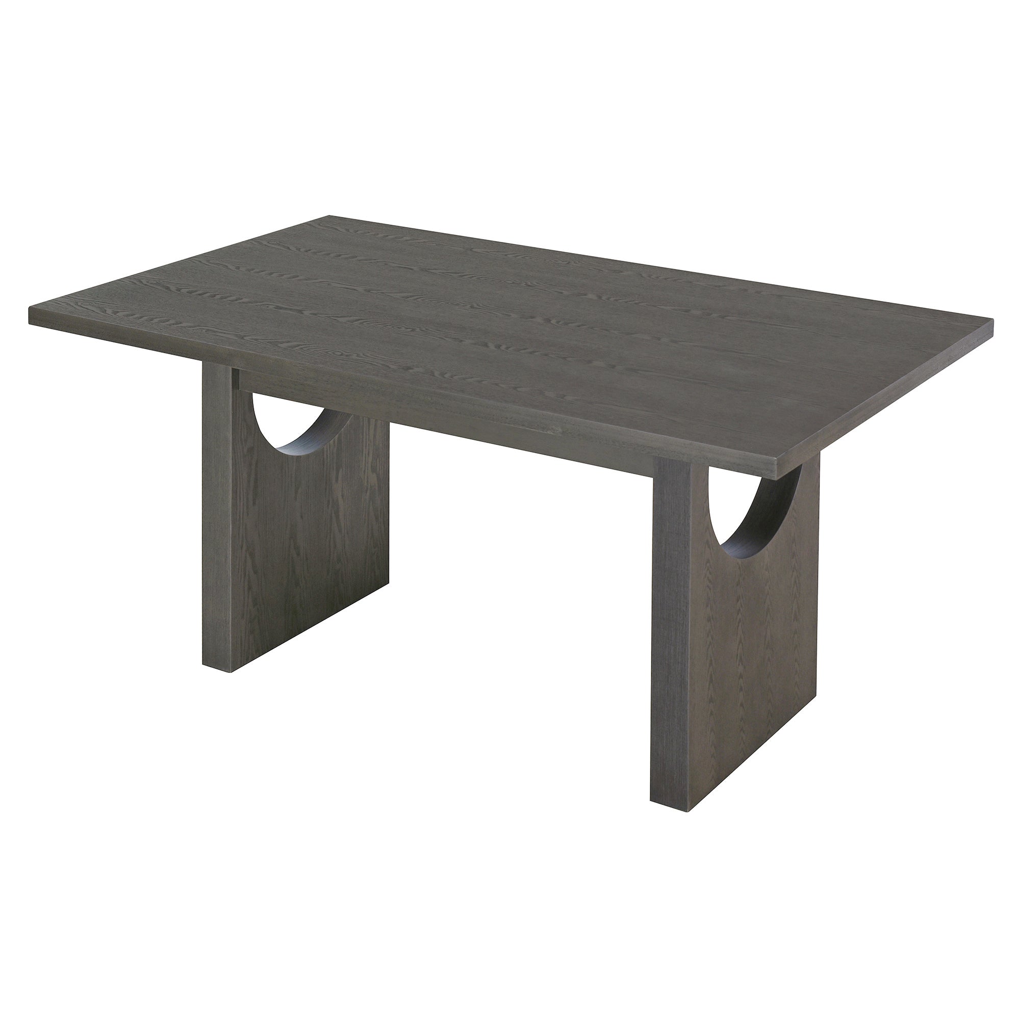 Walker Edison | Ensemble table et chaises rétro en bois 7 pièces pour 6 personnes, 152 cm, avec chaises rembourrées 