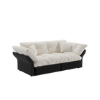 Walker Edison | Canapé-lit convertible 3 en 1 (lit Queen) 