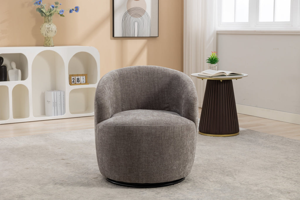 Fauteuil pivotant Walker Edison | Chenille