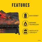 Duraflame ? Chauffage électrique infrarouge à bûches avec télécommande