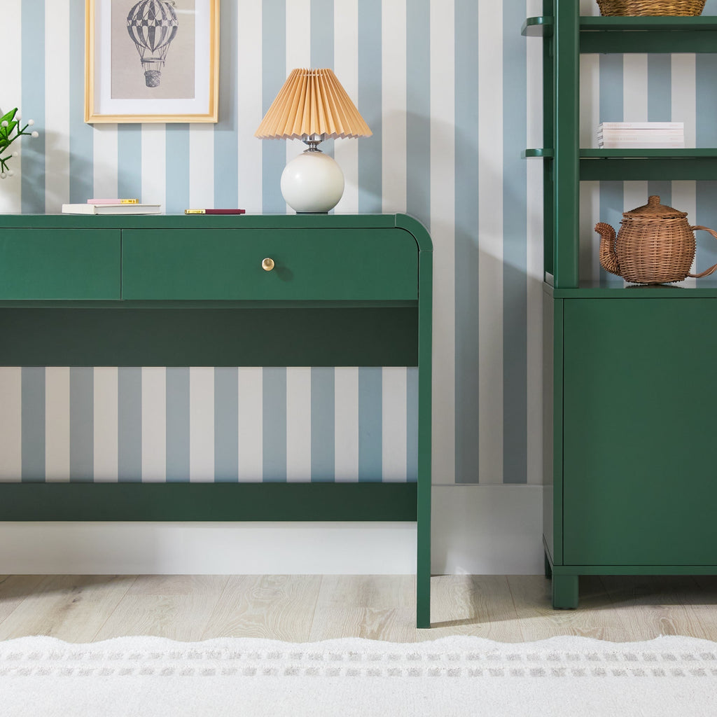 Bureau Zoey au design moderne et incurvé