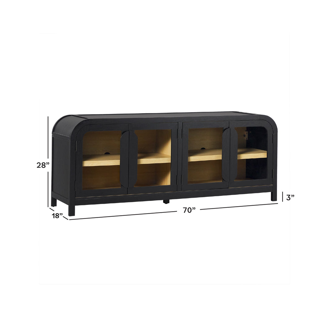 Support TV Chantelle Modern Curve facile à assembler