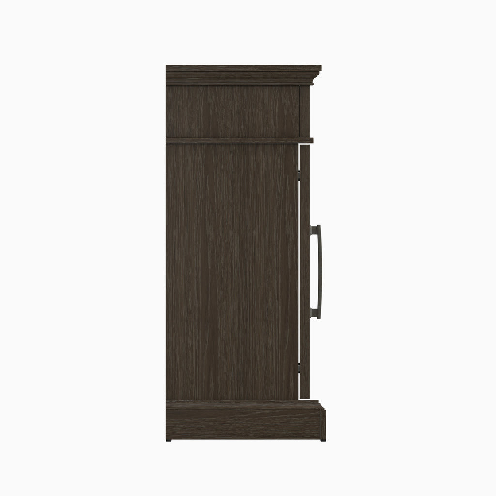 Duraflame ? Meuble TV/console multimédia avec cheminée électrique infrarouge de style ferme moderne et télécommande