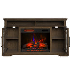 Duraflame ? Meuble TV/console multimédia avec cheminée électrique infrarouge de style ferme moderne et télécommande